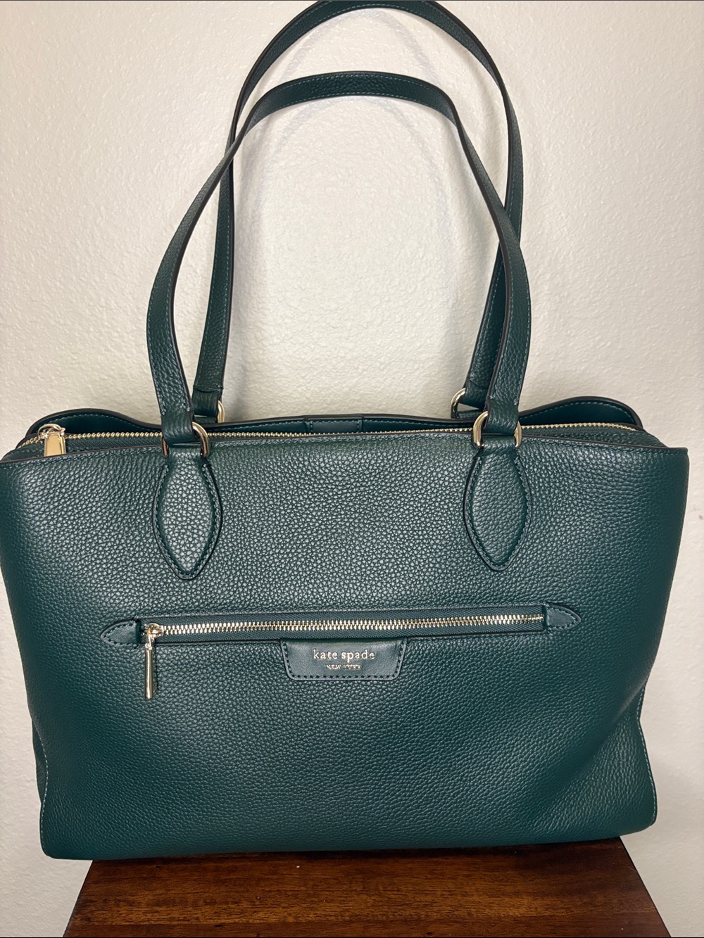 kate spade new york Hudson Pebbled Leather Work Tote
